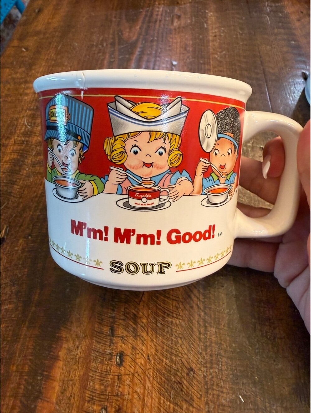 Vintage Campbell's Soup Kids Ceramic Soup Mug 1997 by Westwood